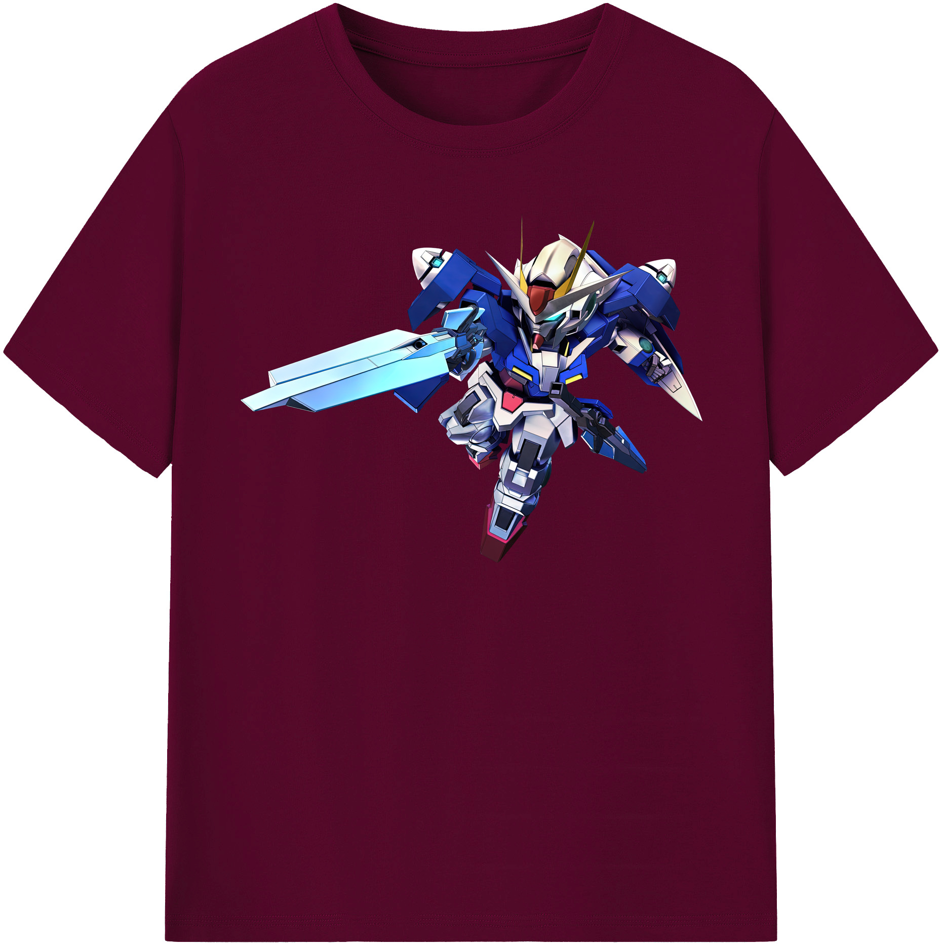 （画像用） 機動戦士ガンダム Mobile Suit Gundam レディースカジュアルプリントTシャツ（綿100％）